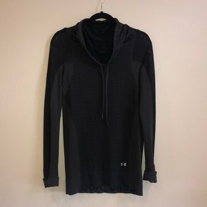 Black Under Armour Cowl Neck